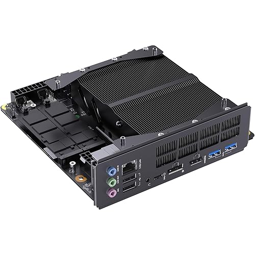MINISFORUM BD795i SE Mini ITX Motherboard, AMD Ryzen 9 7945HX, 16 C/32 T,Up to 5.4 GHz,PCIe 5.0 x16 Slot, Dual PCIe4.0 M.2 Support, DDR5,8K Triple Output with HDMI/DP/USB-C, RJ45 2.5G, USB 3.2 Gen 2