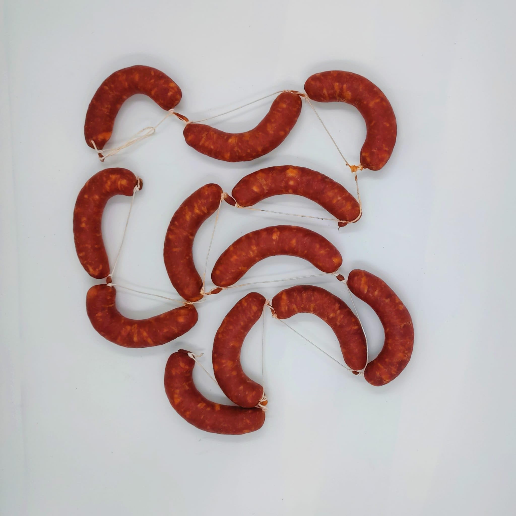 Chorizos gallegos curados 12 unidades picante