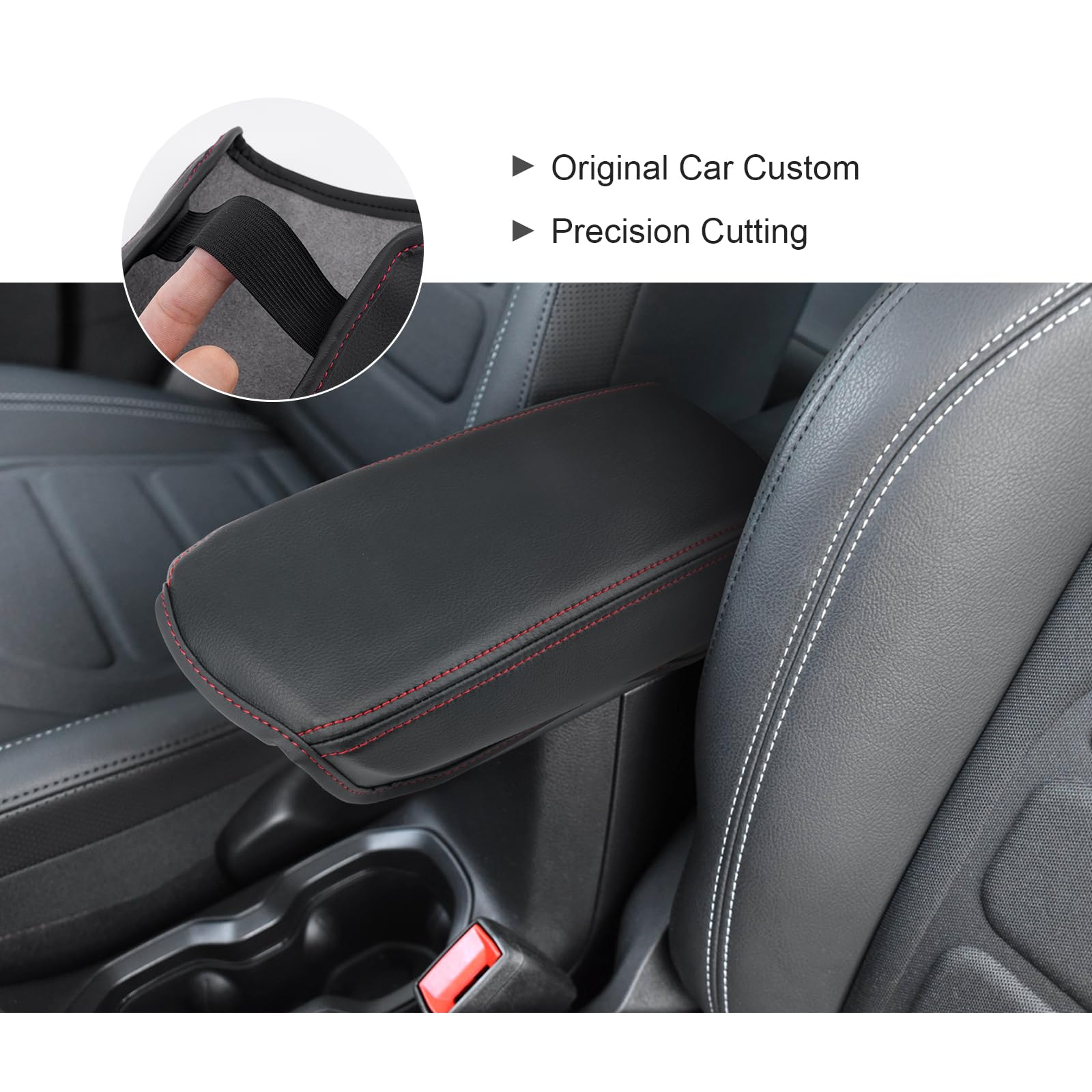 Tappetino universale per bracciolo per Auto tappetino di protezione per bracciolo per Console centrale in pelle PU cuscino di protezione per braccioli per camion SUV per Auto  34