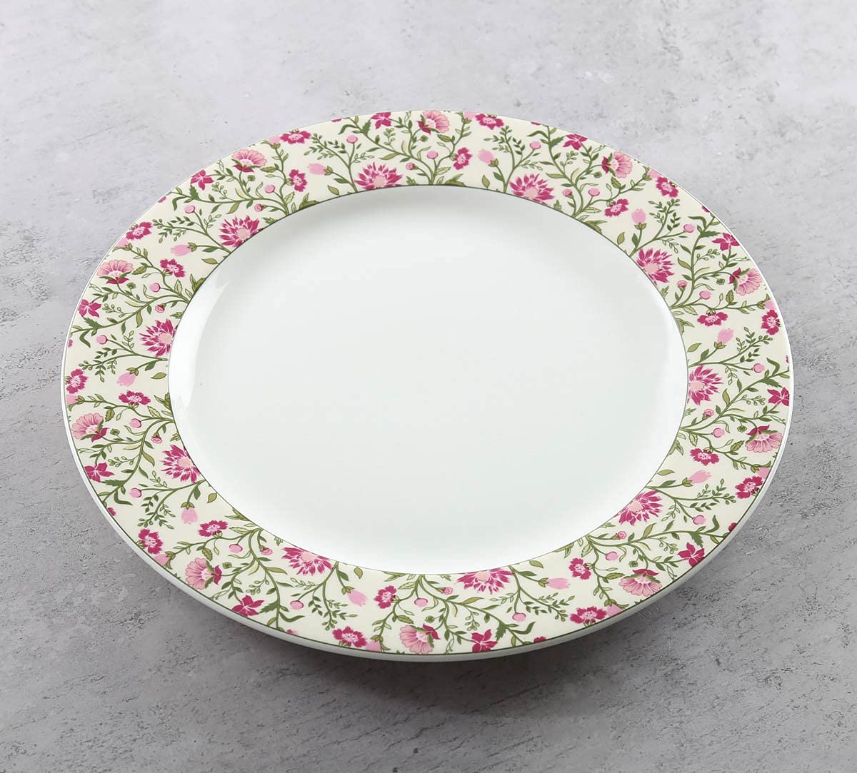 Krsnaa Mehta India Circus Rose Mallow Dinner Plate -3