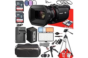 Panasonic HC-X1500: Premium 4K Camcorder Bundle for Stunning Imagery