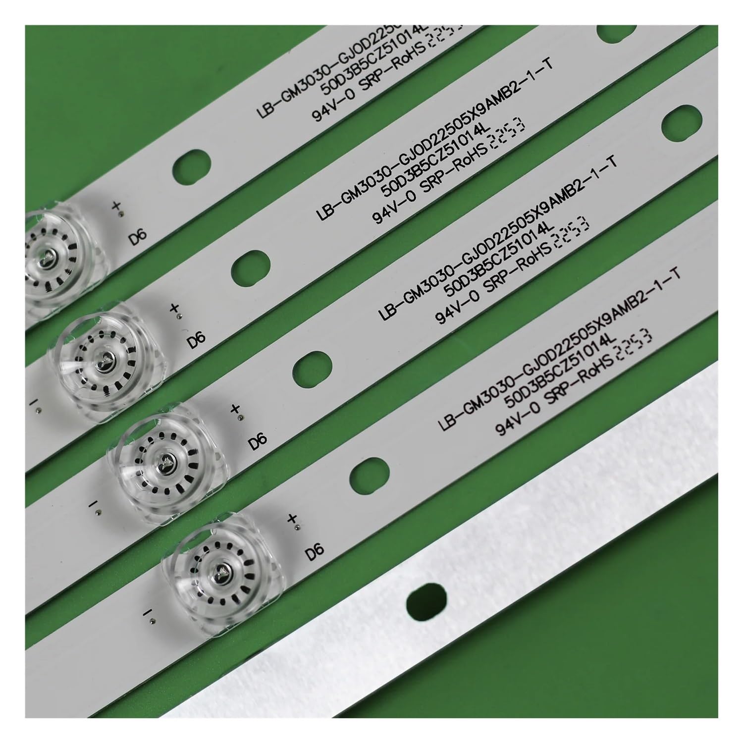 Taśma LED pasująca do fit for Philips 50PUS6704/12 50PUS7504/12 50PUS6754/12 50PUS7855/12 LB-GM3030-GJ0D22505X9AMB2-2-J TPT500B5-U1T01.D