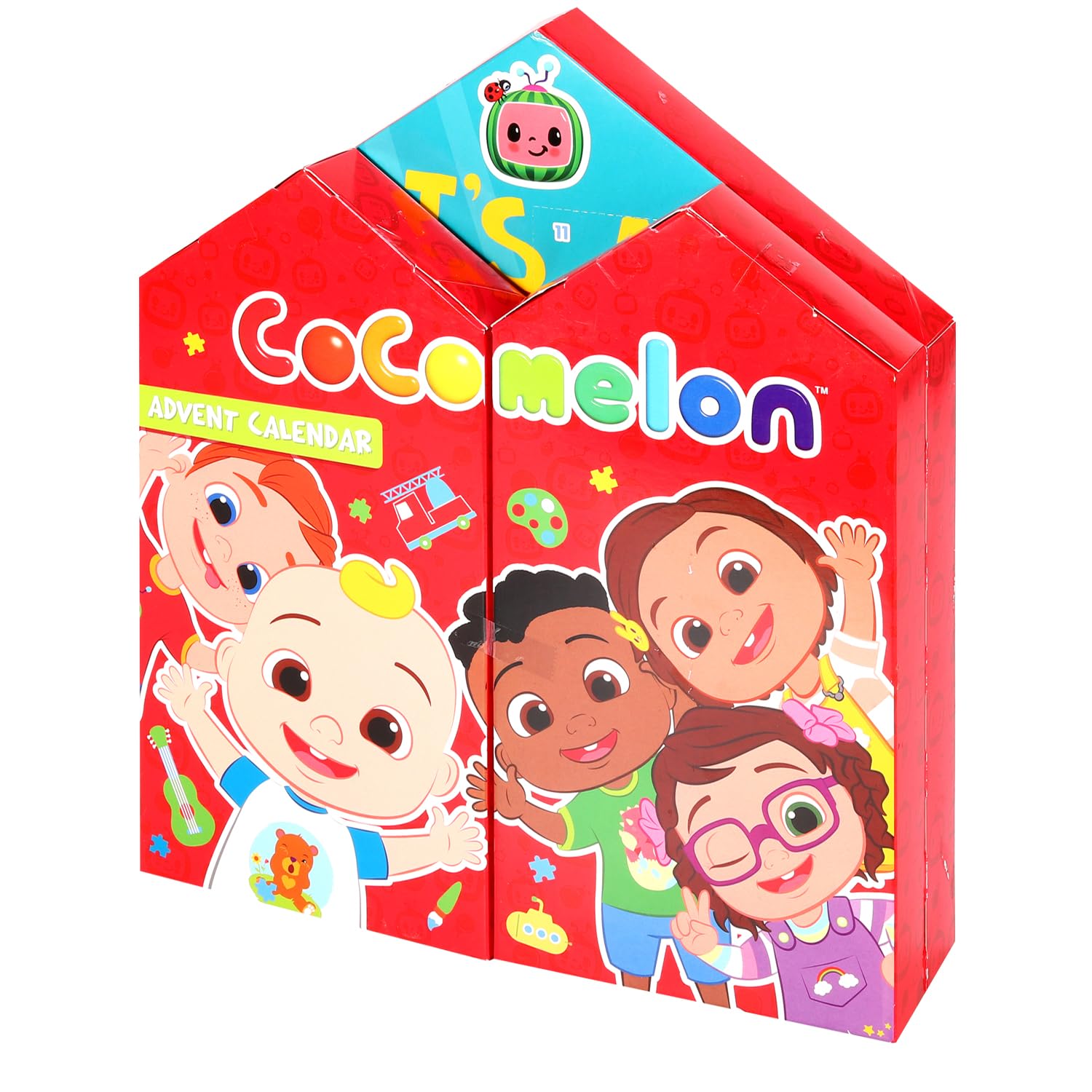 CoComelon Advent Calendar Art & Crafts Accessories Filled with Exciting Gifts Christmas Countdown Fun Kids Festive Gift Set