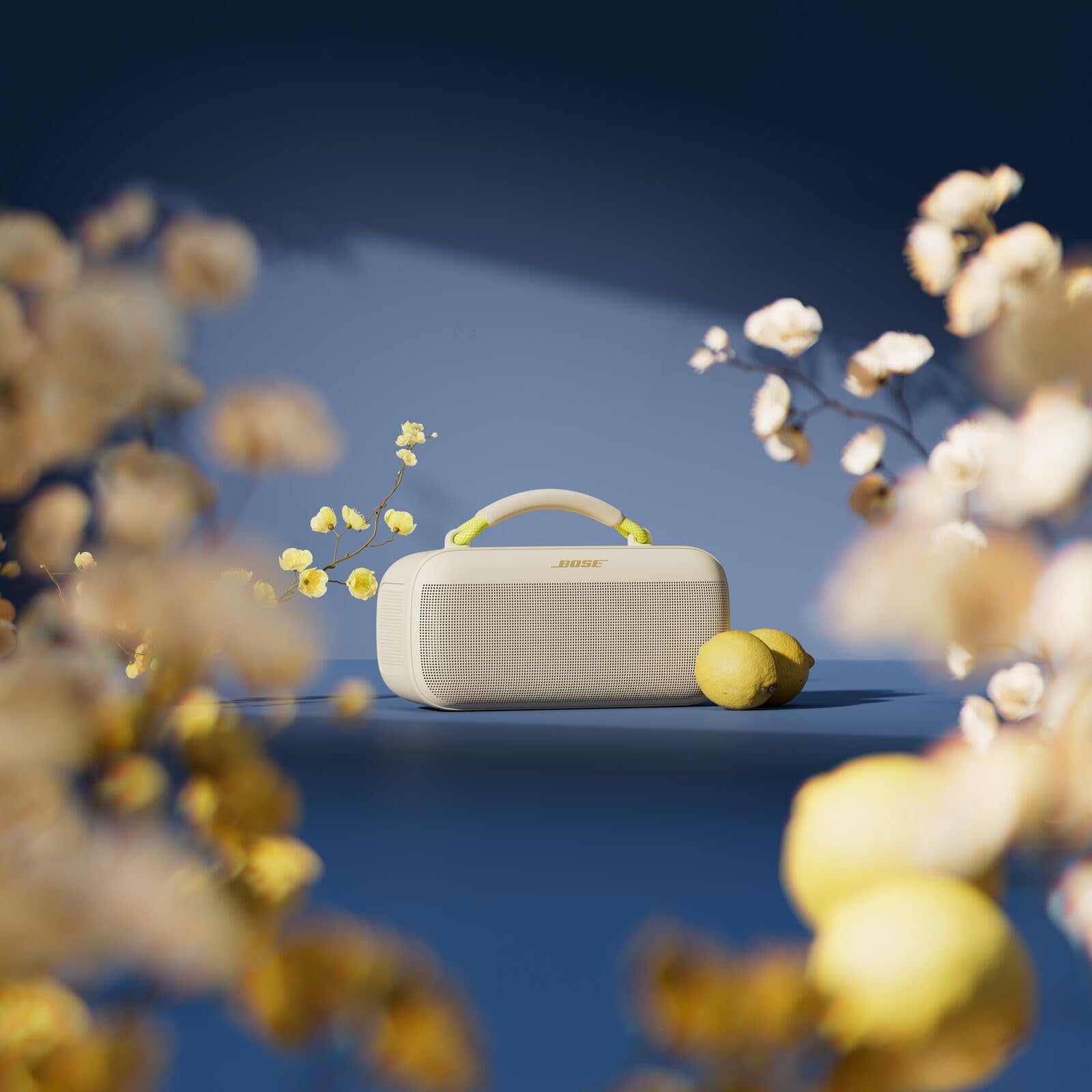 Bose SoundLink Max Portable Speaker, Large IP67 Waterproof Bluetooth Speaker, Up to 20 Hours of Playtime, USB-C, Built-in 3.5mm AUX Input, Citrus Yellow - Limited Edition Color