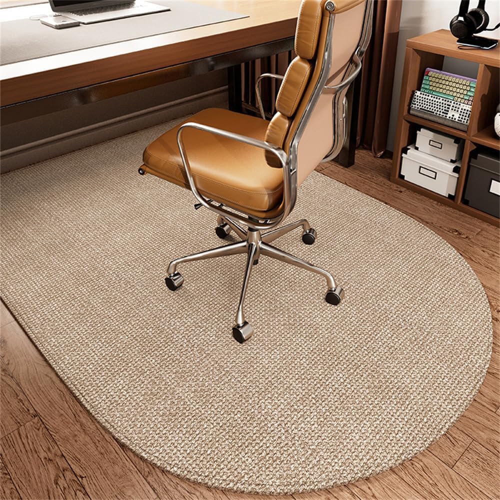 Tapis de chaise de jeu anti-rayures pour plancher en bois 60x90cm