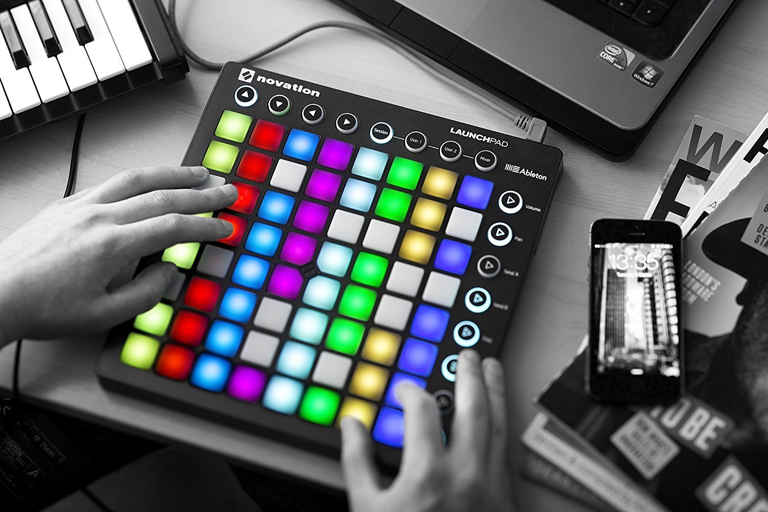 Amazon | Novation Launchpad Ableton Live Controller with 64 RGB