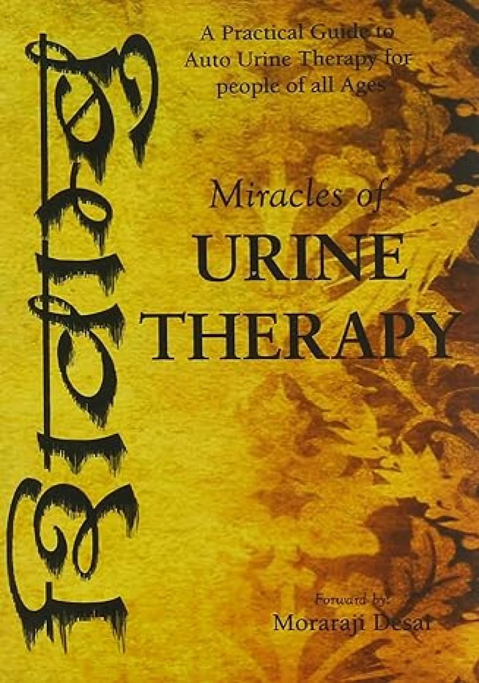 Miracles of Urine Therapy cover
