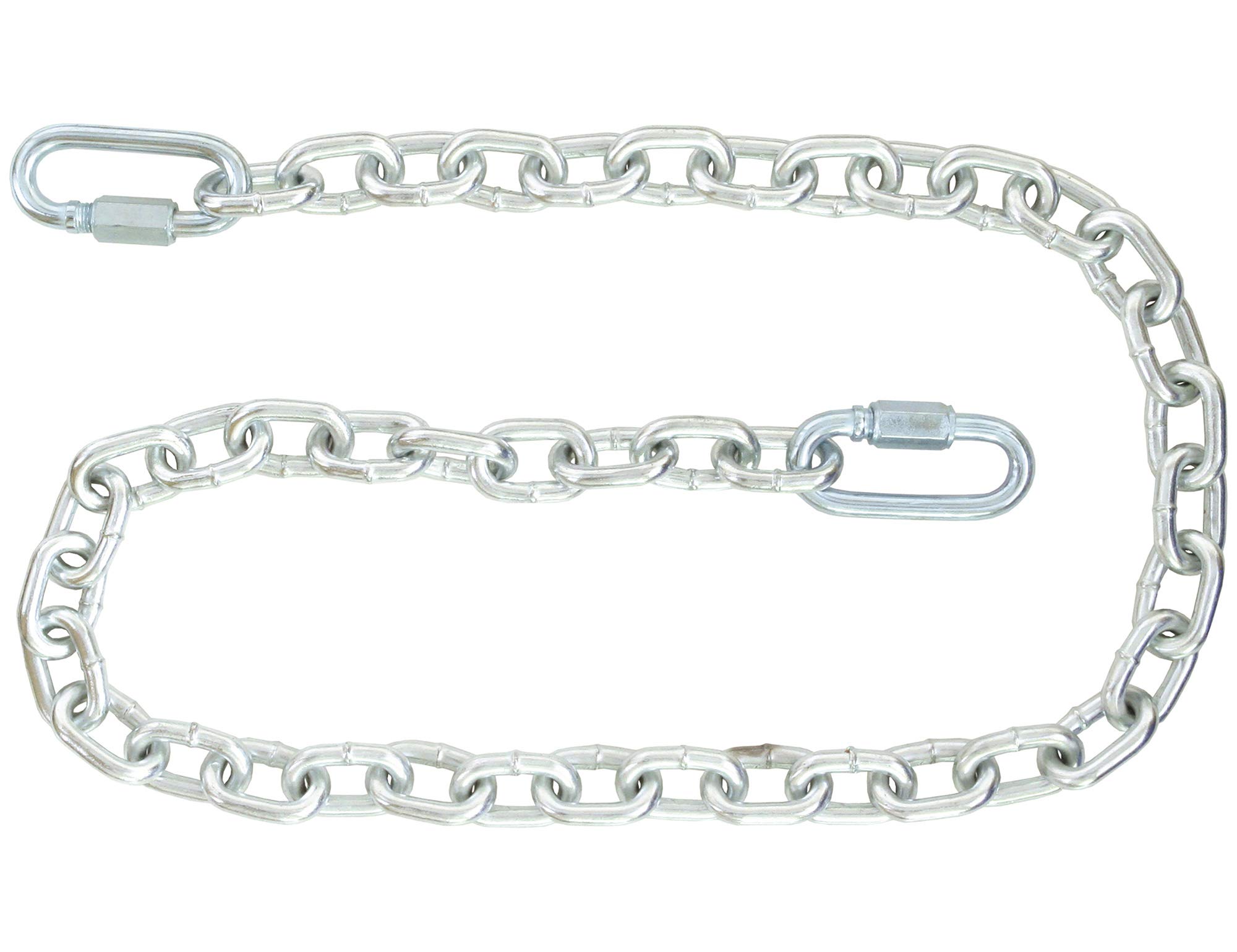 Buyers Products B93248SC Class 2 & 3 Trailer Safety Chain With Quick Link Connectors, 48