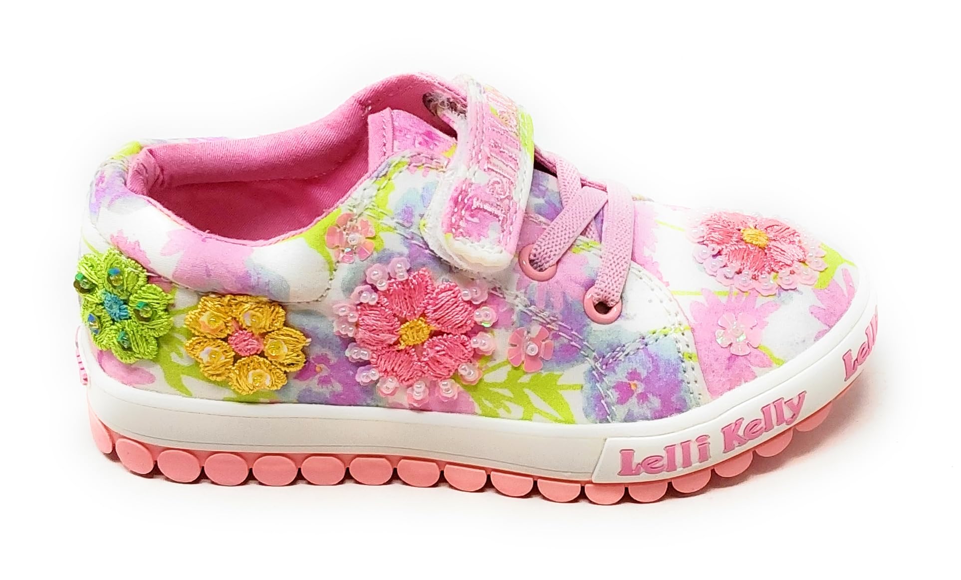 Lelli Kelly LKED4912 Sneakers Eloise Tessuto Rosa Multicolor