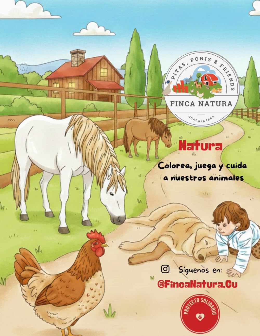 Natura: Colorea, juega y cuida a nuestros animales