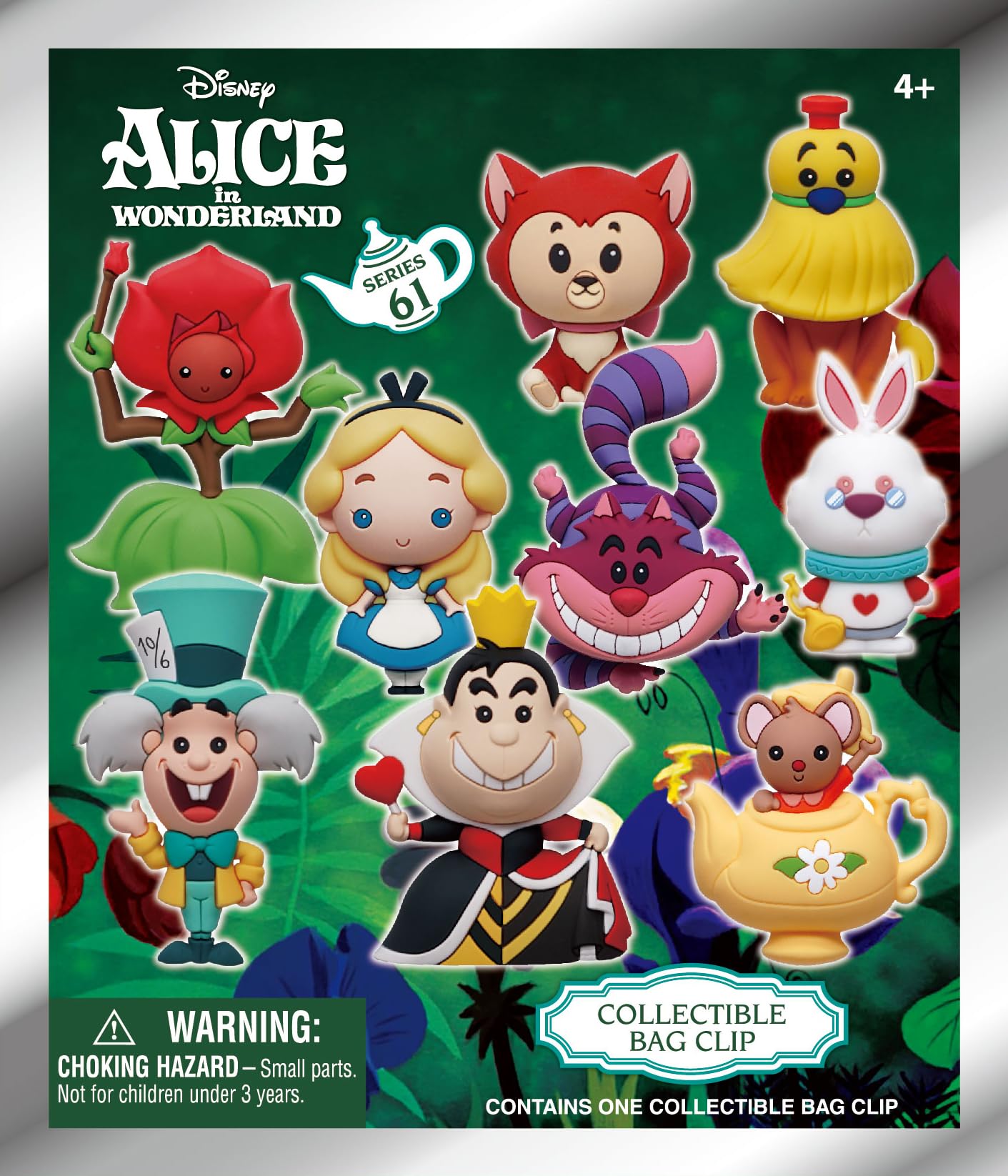 Amazon.com: Disney Alice in Wonderland 3D Foam Bag Clip, Series 2