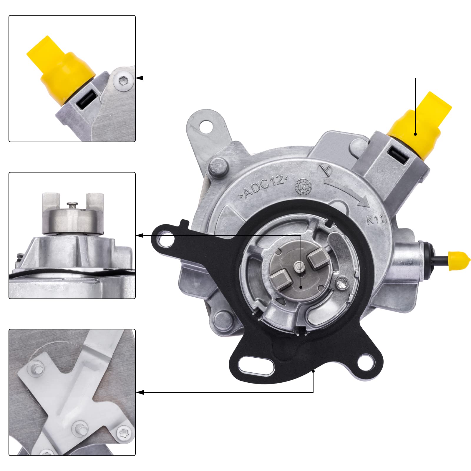 Amazon.com: AULINK CM5G2A451GA 1867424 Brake Vacuum Pump (Engine