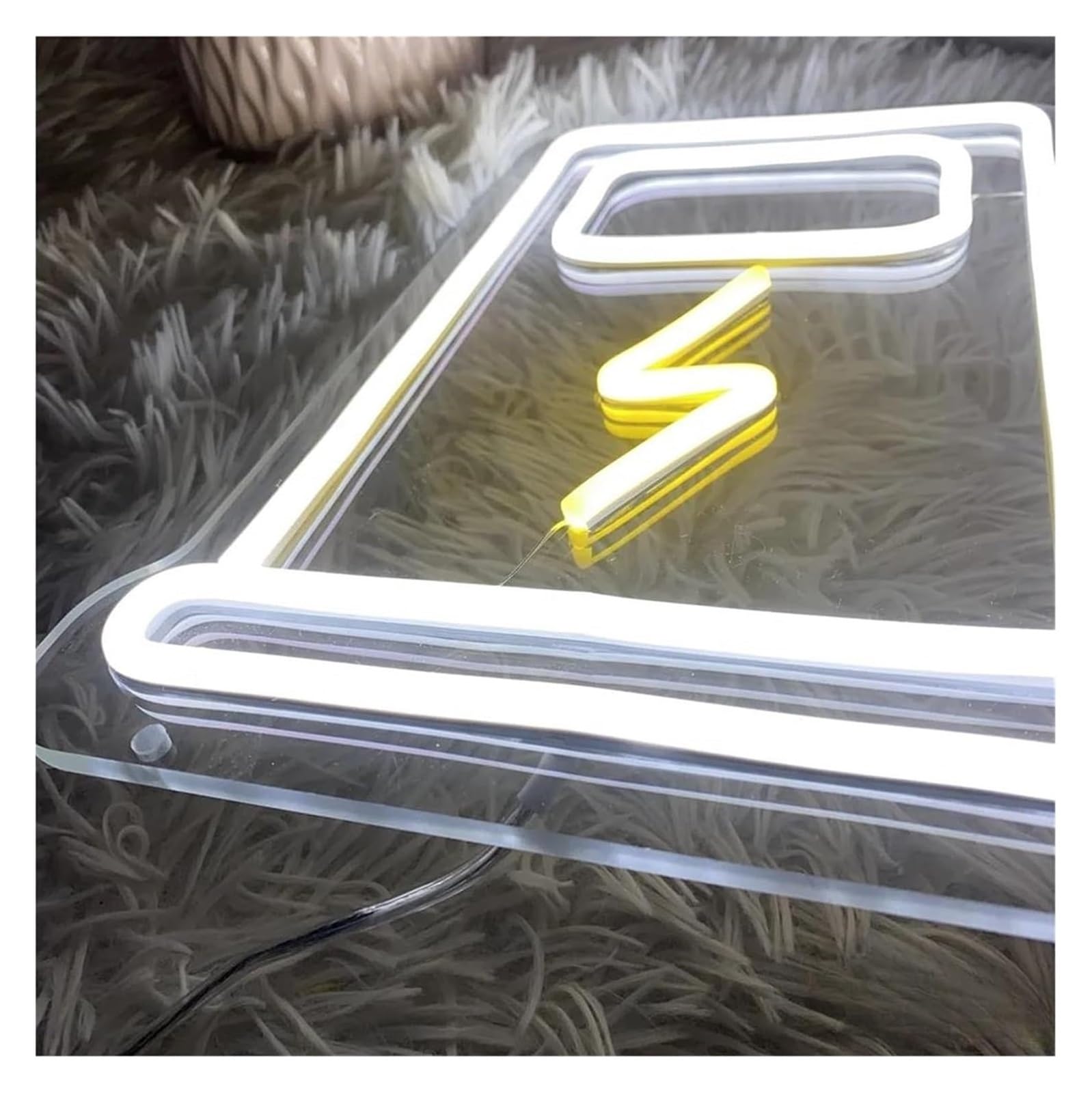 Señal de luz de neón Letreros de neón para Almacenamiento baterías, Luces LED para Tiendas, decoración Pared