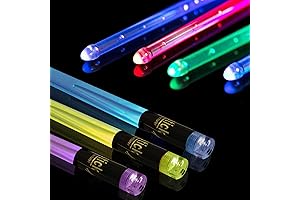 Enliven Your Rhythm: Rechargeable Light-Up Drum Sticks for Unstoppable Groove