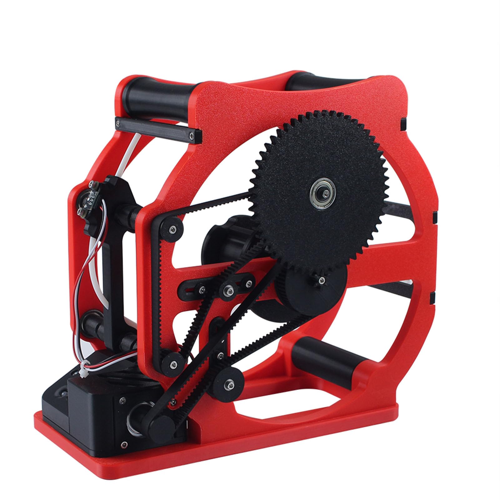 SEAFRONT Nawijak żarnika do Drukarki 3D, Automatyczny Start-stop z Wbudowanym Czujnikiem żarnika, Wzmocniona Rama do Szpul PLA ABS PETG TPU Nylon 1kg