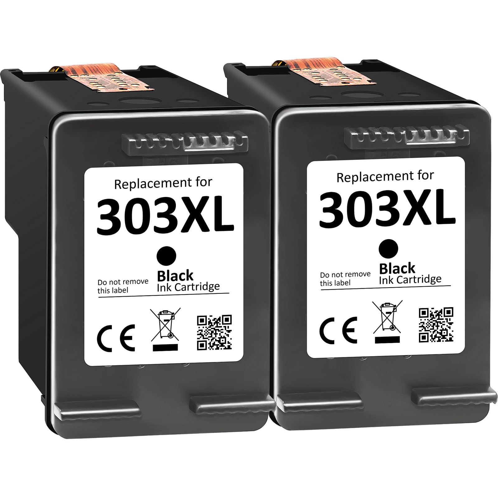 INKYEAH Cartuccia 303 XL Nero- 2X 750 Pagine, Sostituzione per Cartucce 303 Nero Originali, Inchiostro Stampante 303XL Compatibili con Envy Photo 7134 7830 6232 6230 7130 6220 6234 7100 7155 7800