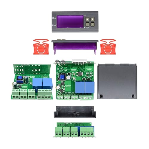 Miniatura 10 de diymore Termostato digital multiusos de temperatura Fahrenheit termostato con sensor (110-220V) ITC-1000F para fermentador de refrigerador,