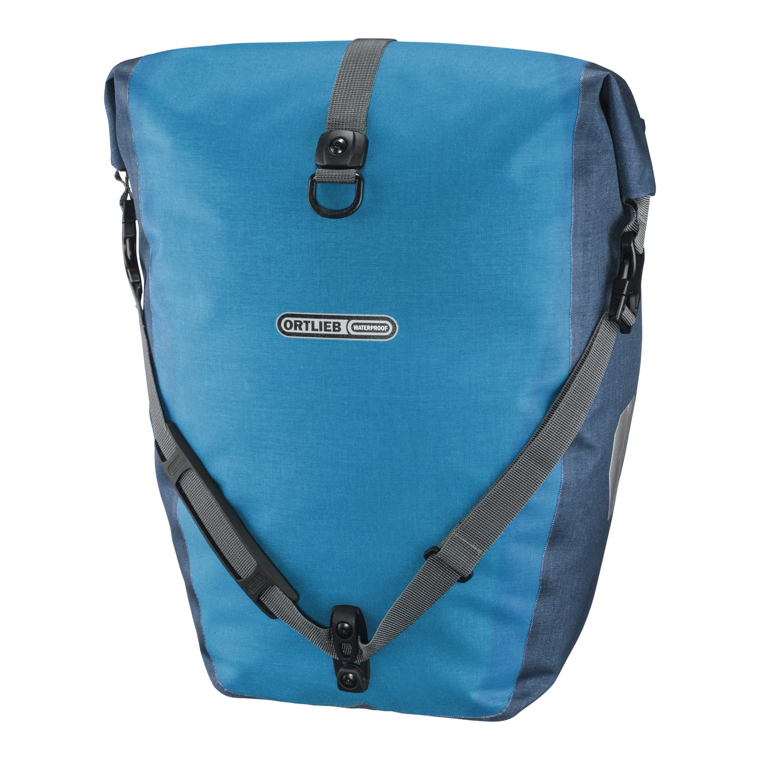Ortlieb Back-Roller Plus - Borsa da sella Dusk Blue - Denim, 42 x 32 x 17 cm, 2 x 20 l