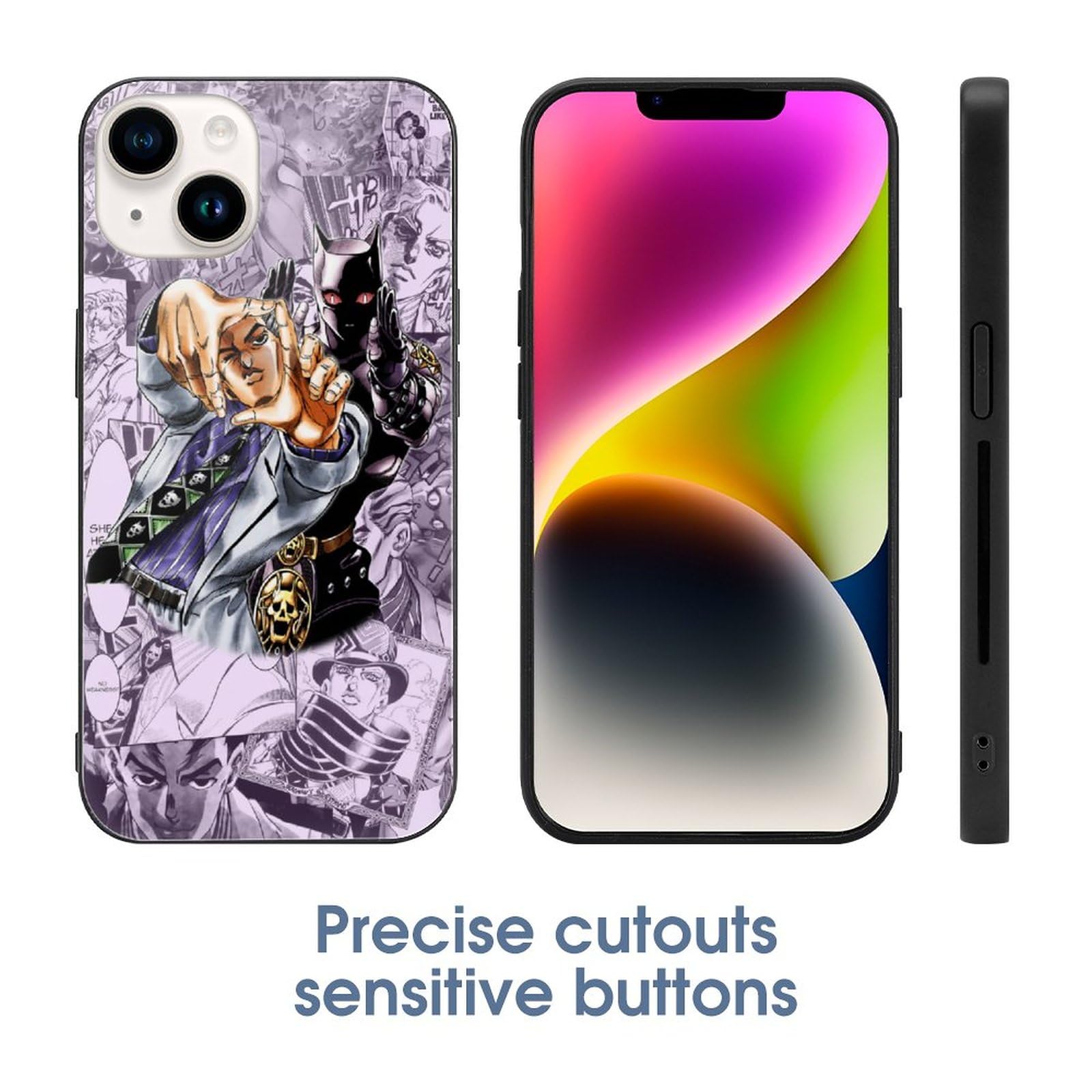 Amazon.co.jp: iPhone 12 ケース ジョジョの奇妙な冒険 吉良吉影