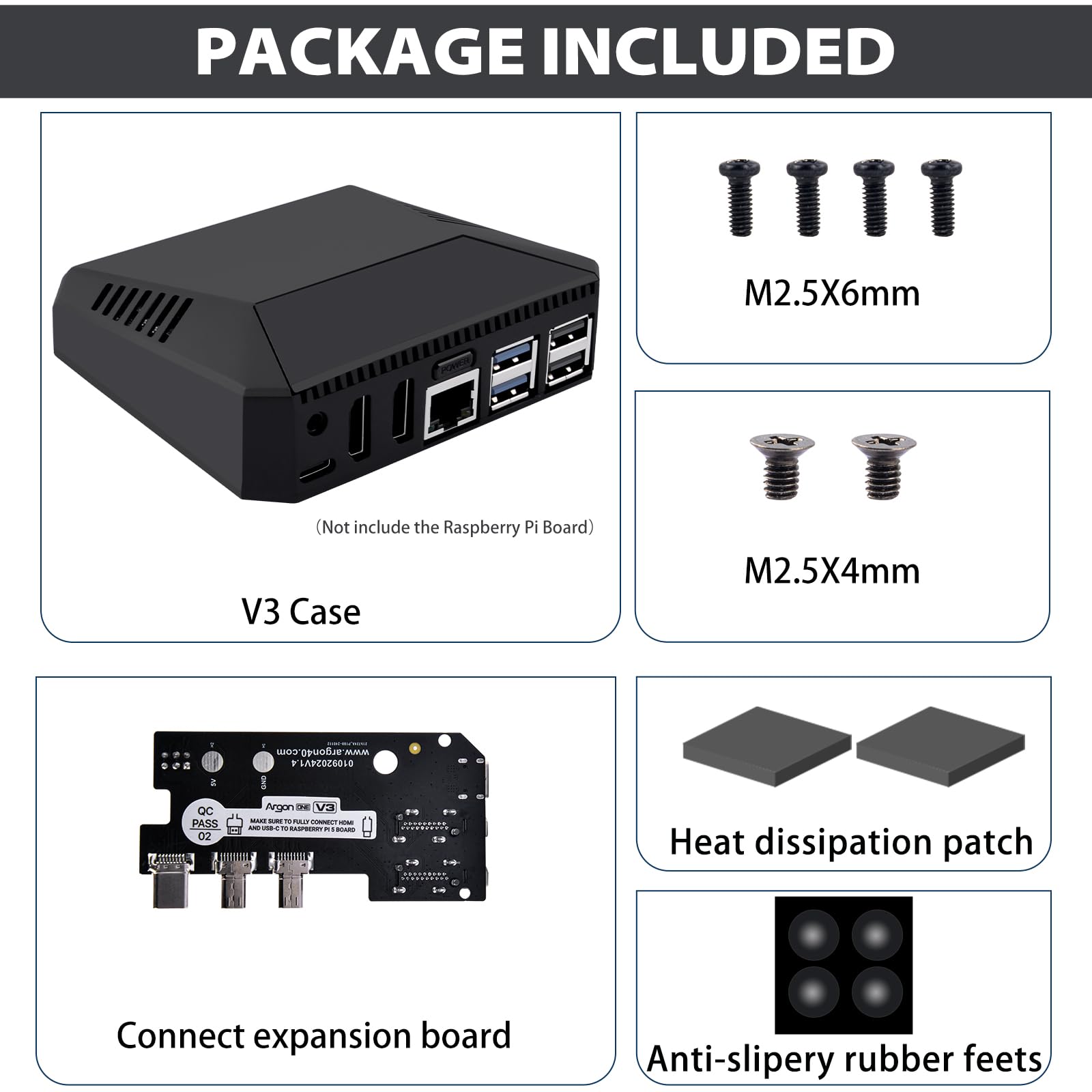 GeeekPi Argon ONE V3 Obudowa dla Raspberry Pi 5