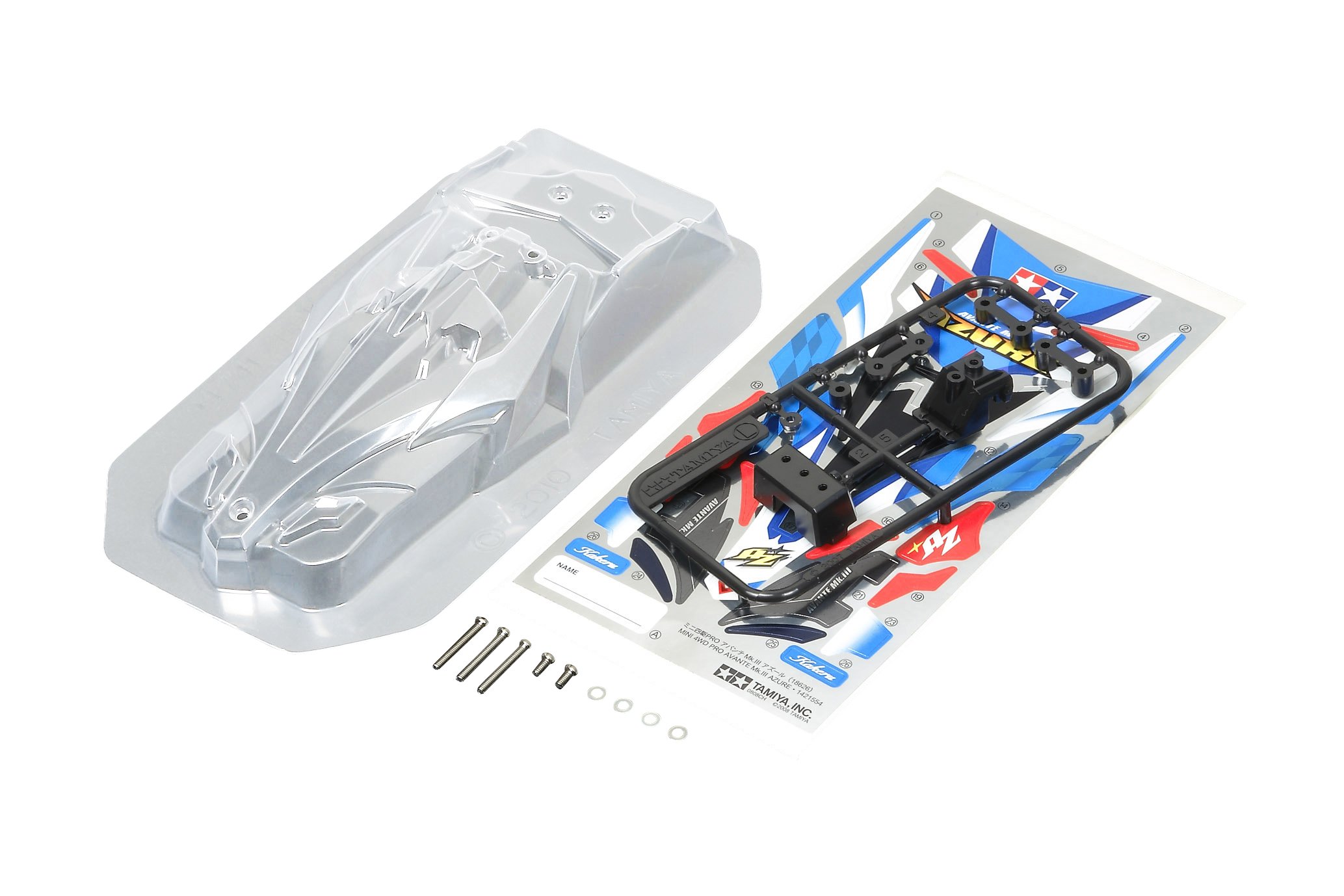Amazon.co.jp: タミヤ ミニ四駆限定シリーズ アバンテ Mk.III アズール 