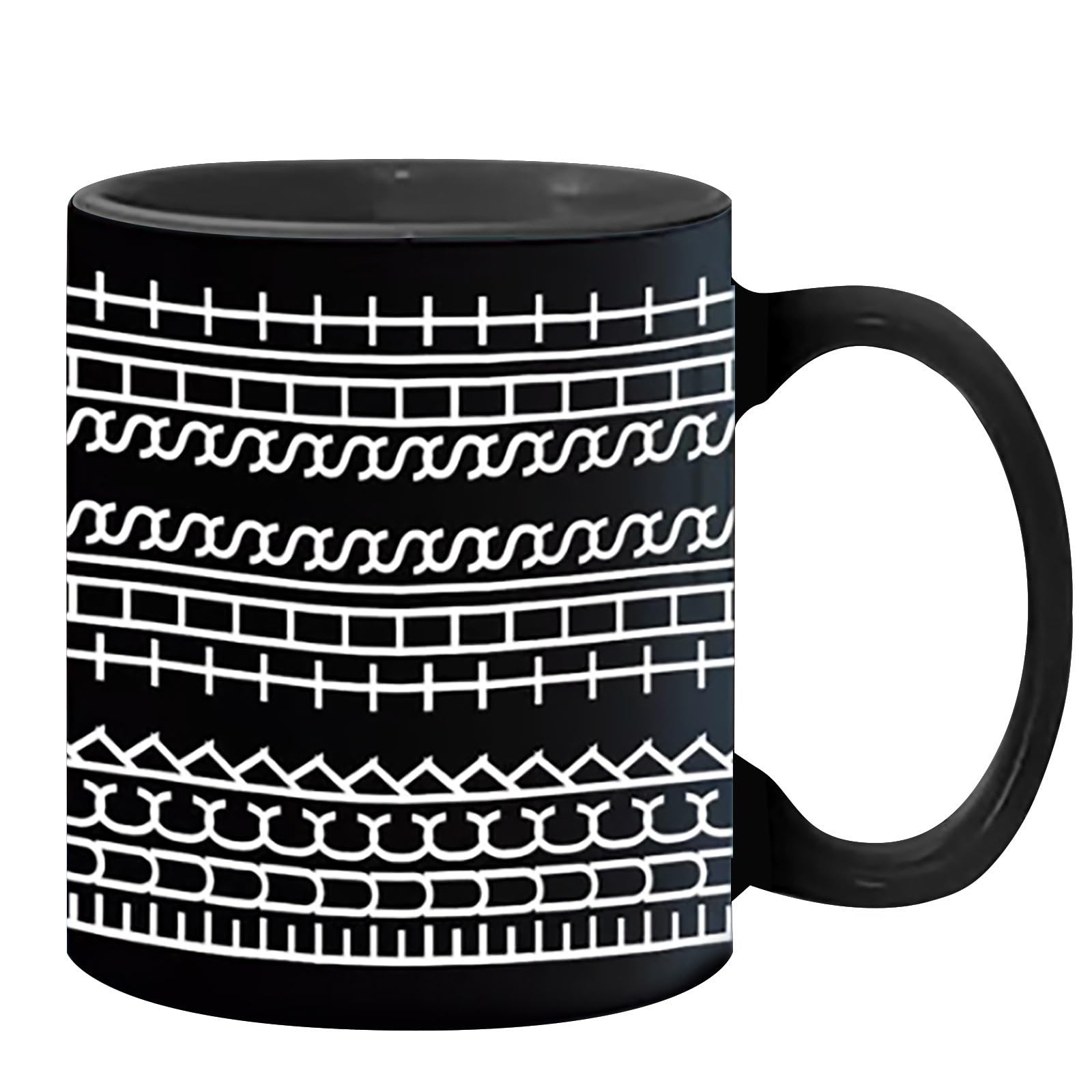 Singular-Point Fuck This Shit Mug - Fuck This Shit Hidden Message Coffee Mug, Fuck This Shit Cup, Fuck This Shit Hidden Message Cup, Funny Adult Sarcastic Mug, Funny Gag Gifts (Black and White)