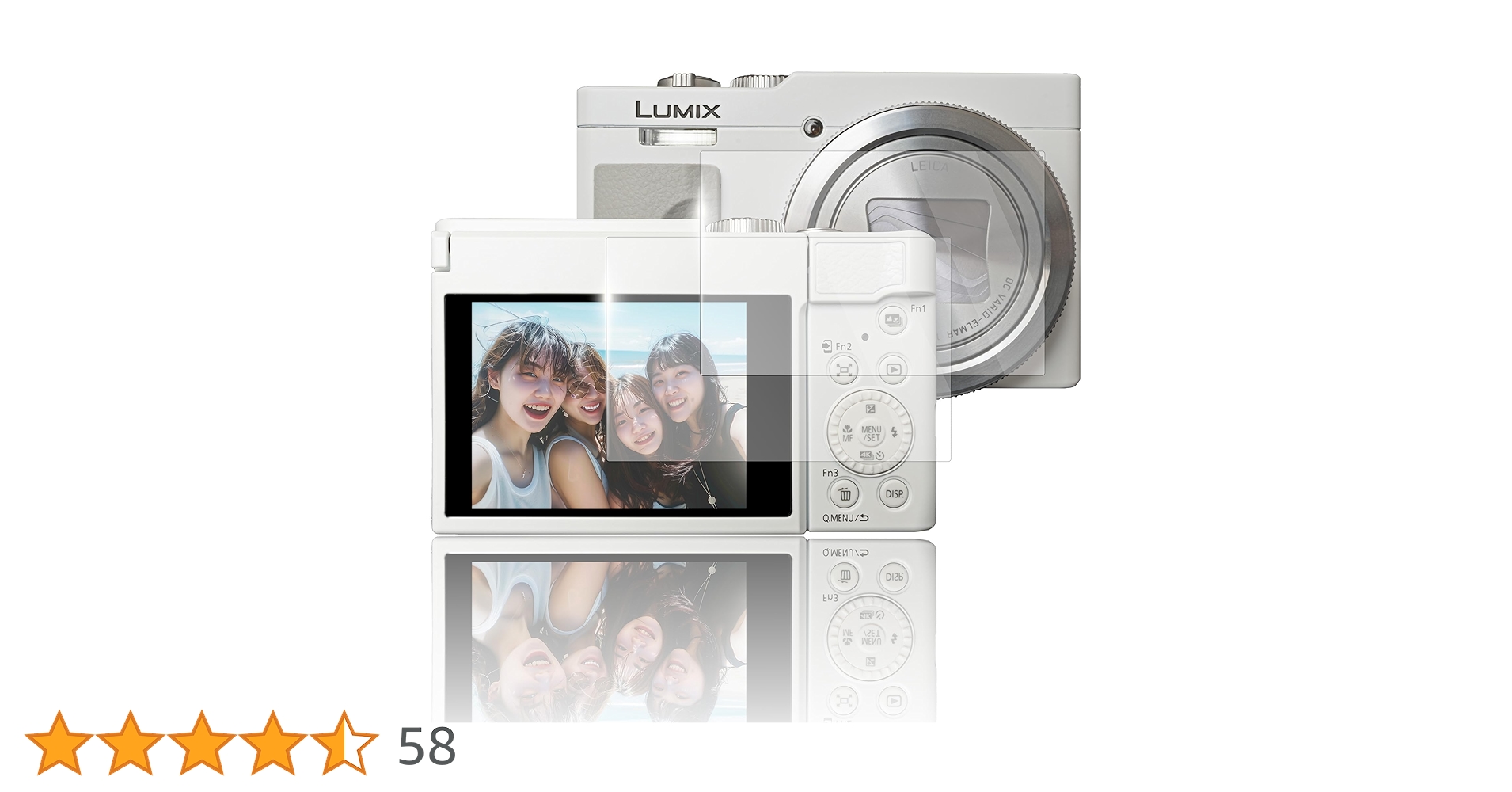 Amazon | sanwatrade ガラスフィルム Panasonic用 LUMIX TZ99 専用