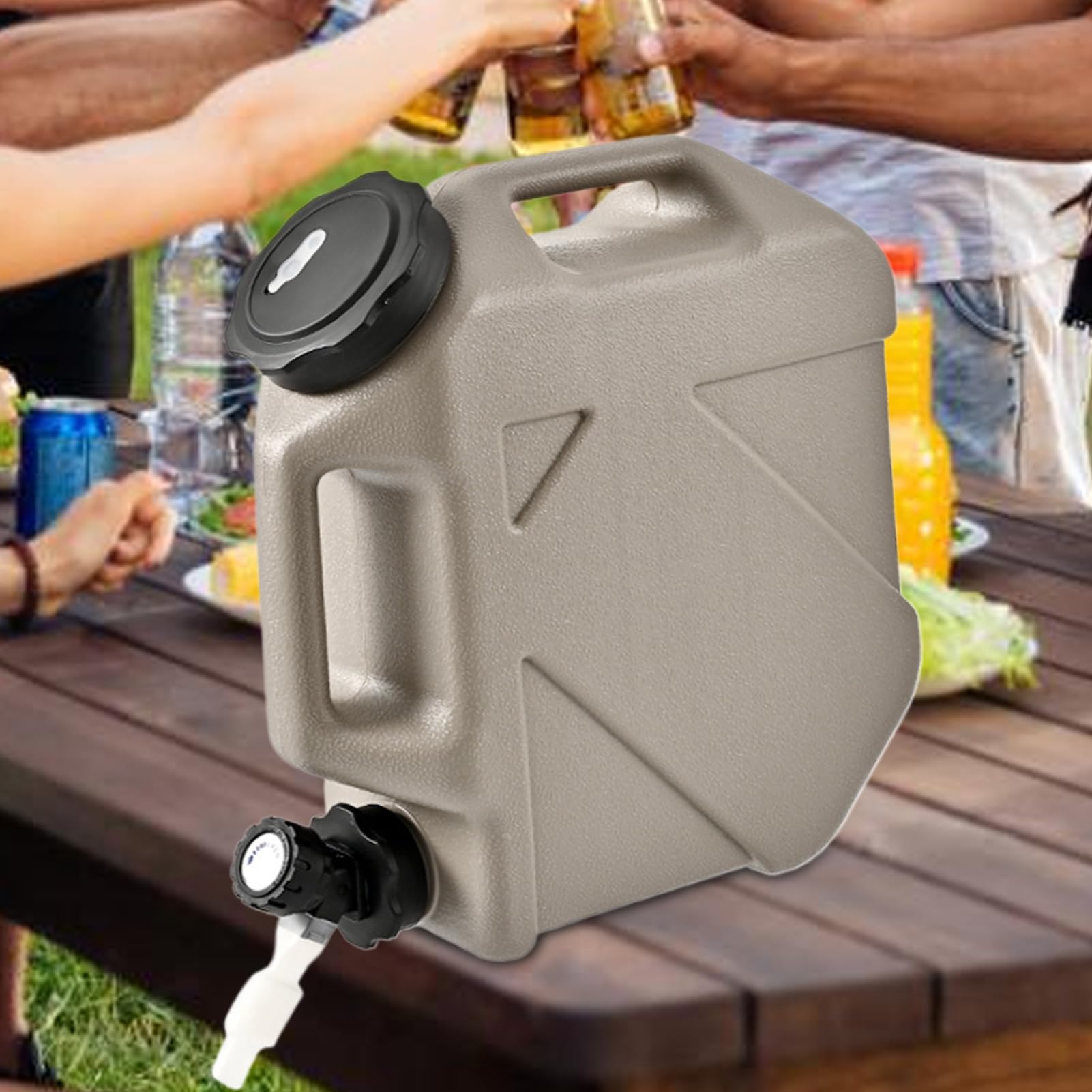Garrafa De Agua con Grifo 10 litros Portátil Sin Fugas