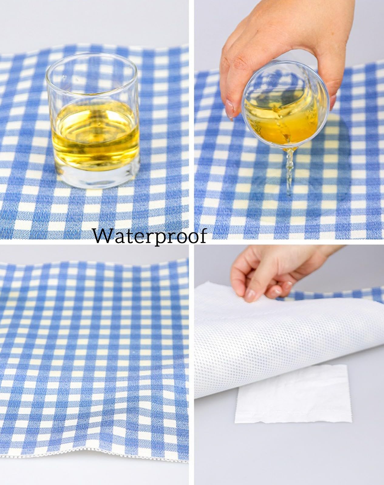 BLUEZY Colchón Antiescaras, Almohada Antiescaras Cojín Que Evita Las Escaras Transpirable Ligero para Dispersar La Presión Corporal para Ancianos Postrados En Cama, Impermeable