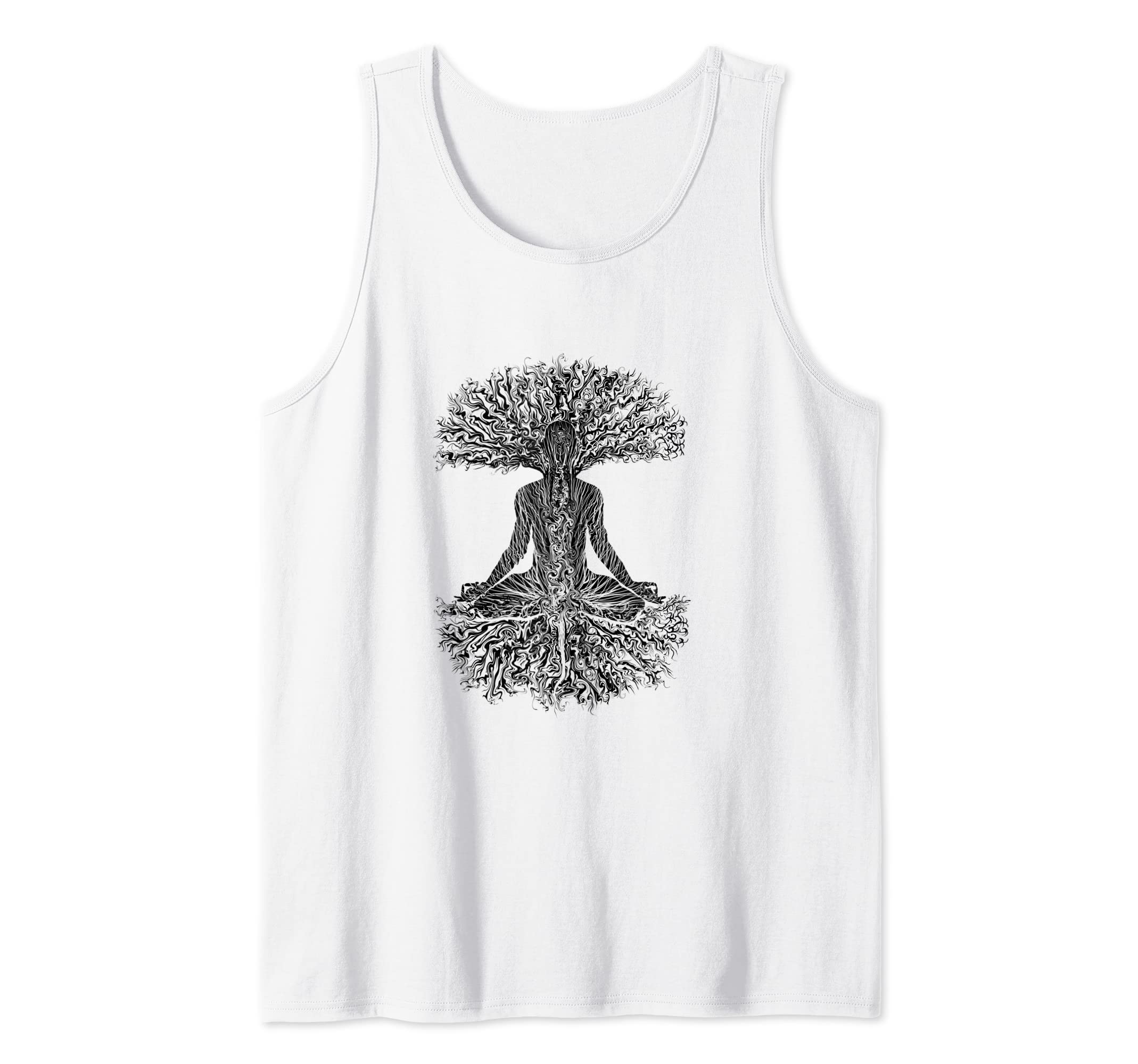 Tree of Meditation Yoga Spiritual Tank Top