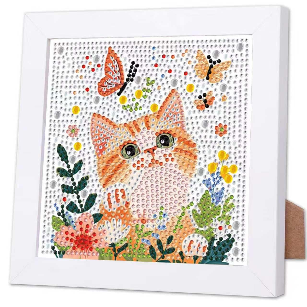 WEMEON Diamond Painting Kinder Mit Rahmen