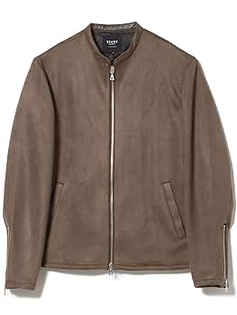 BEAMS HEART レザージャケット XL D.ブラウン Amazon | [ビームスハート] ブルゾン フェイクスエード シングル