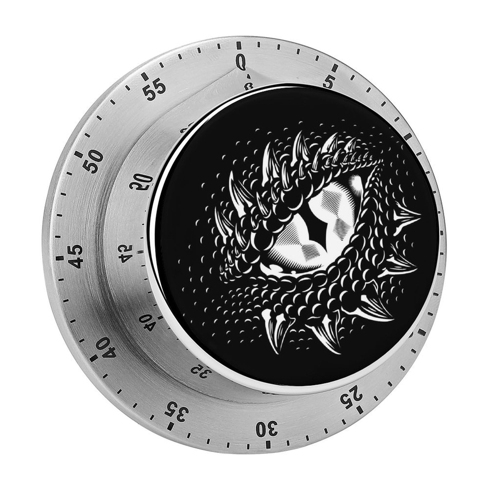 Monochrome Dragon Eye Mechanical Rotary Timer, Used for Daily Timing
