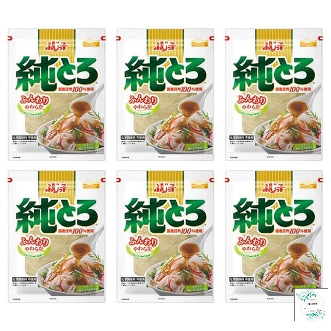 Amazon | 純とろ23g×6袋 Topsellerオリジナル開封日シール付き