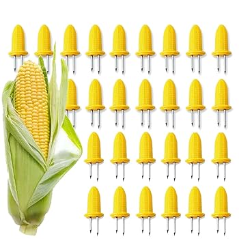 Majshu00e5llare Set Med 21 Rostfritt Stu00e5l Majs Pu00e5 Kolvspett Fu00f6r Grill Sockermajshu00e5llare Home Cooki | SE Majshu00e5llare Set Med 21 Rostfritt Stu00e5l Majs Pu00e5 Kolvspett Fu00f6r Grill Sockermajshu00e5llare Home Cooki | SE