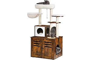 Heybly All-in-One Cat Tree: The Purrfect Haven for Your Feline Friend