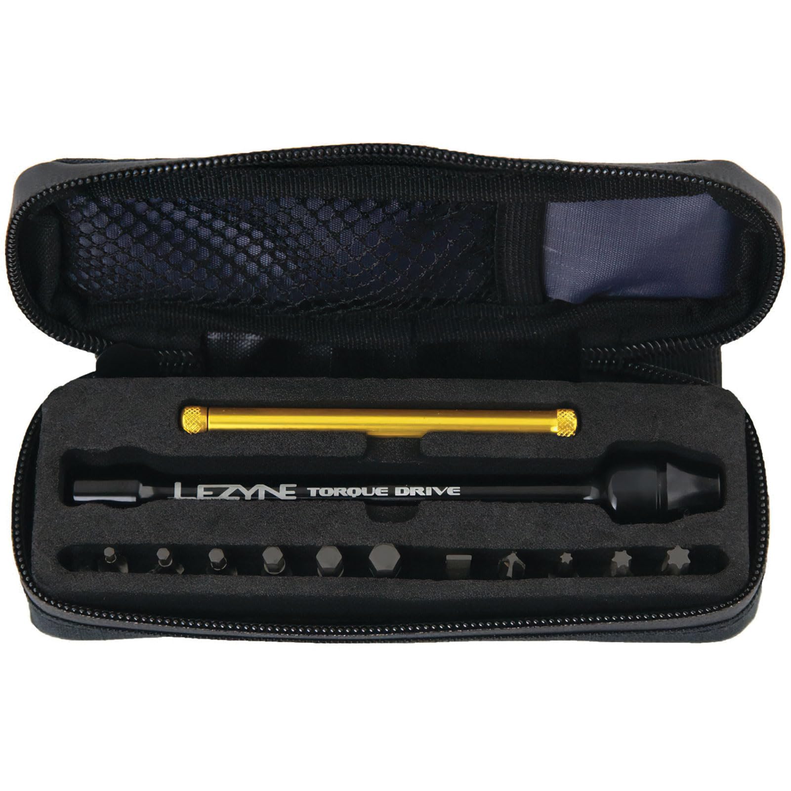 Lezyne お得3点セット ケース、グリップ ドライブ ＆ ストラップ 新品