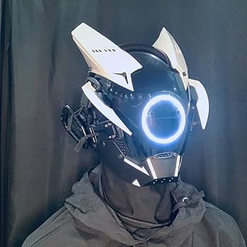 サイバーパンク マスク ディスプレイスタンド付き サイバーパンク マスク ディスプレイスタンド付き