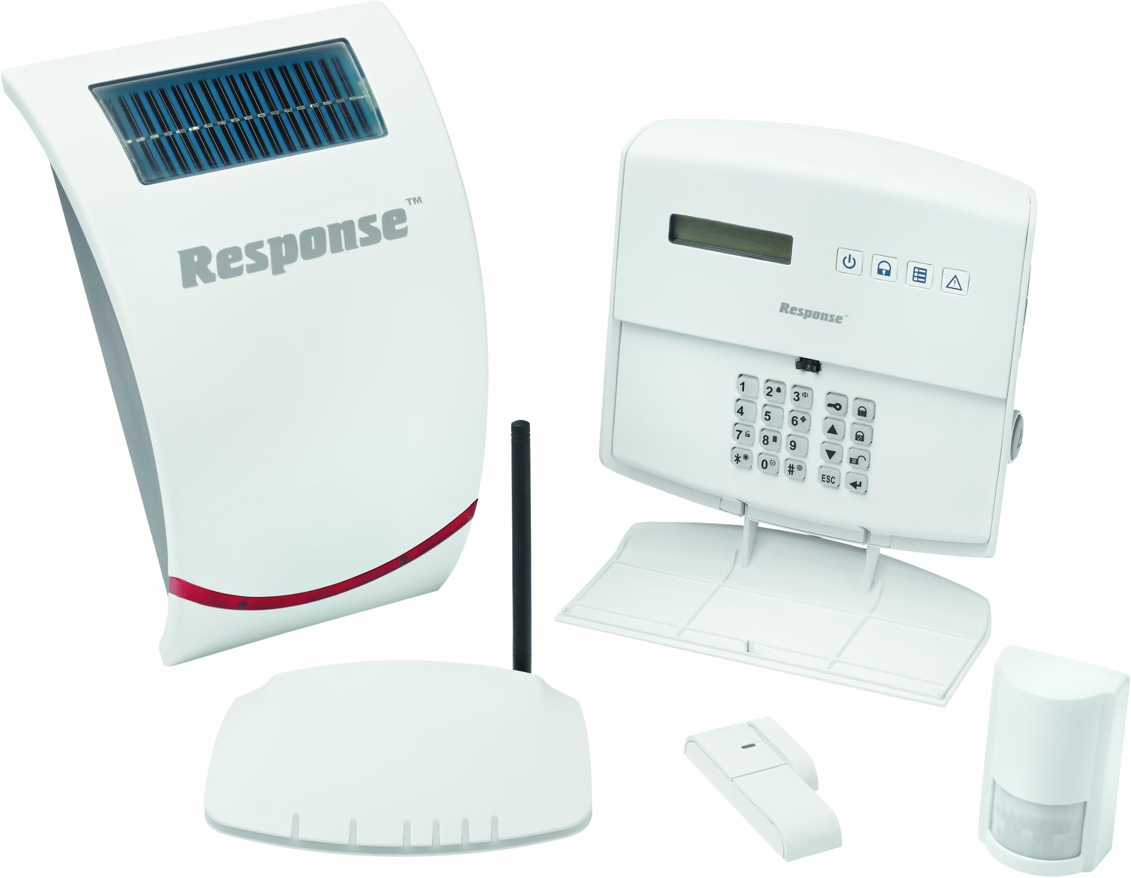 Friedland HISK1 868Mhz Wireless Alarm System with Remote Access Controllable Via PC/Smartphone