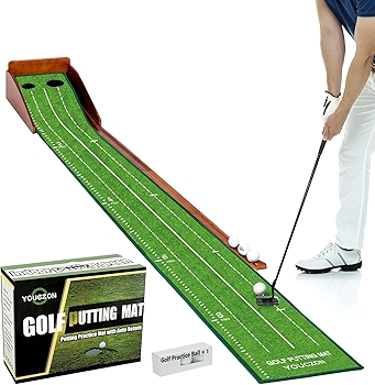 Indoor Putting Green with Auto Ball Return