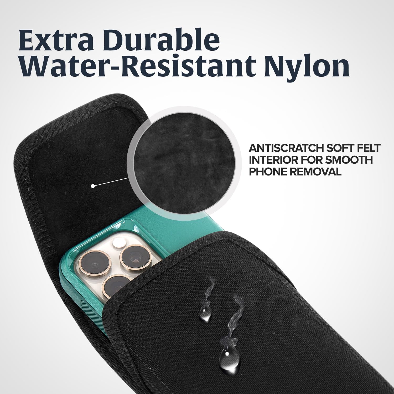 Turtleback Belt Case Designed For IPhone 12 13 Mini Vertical