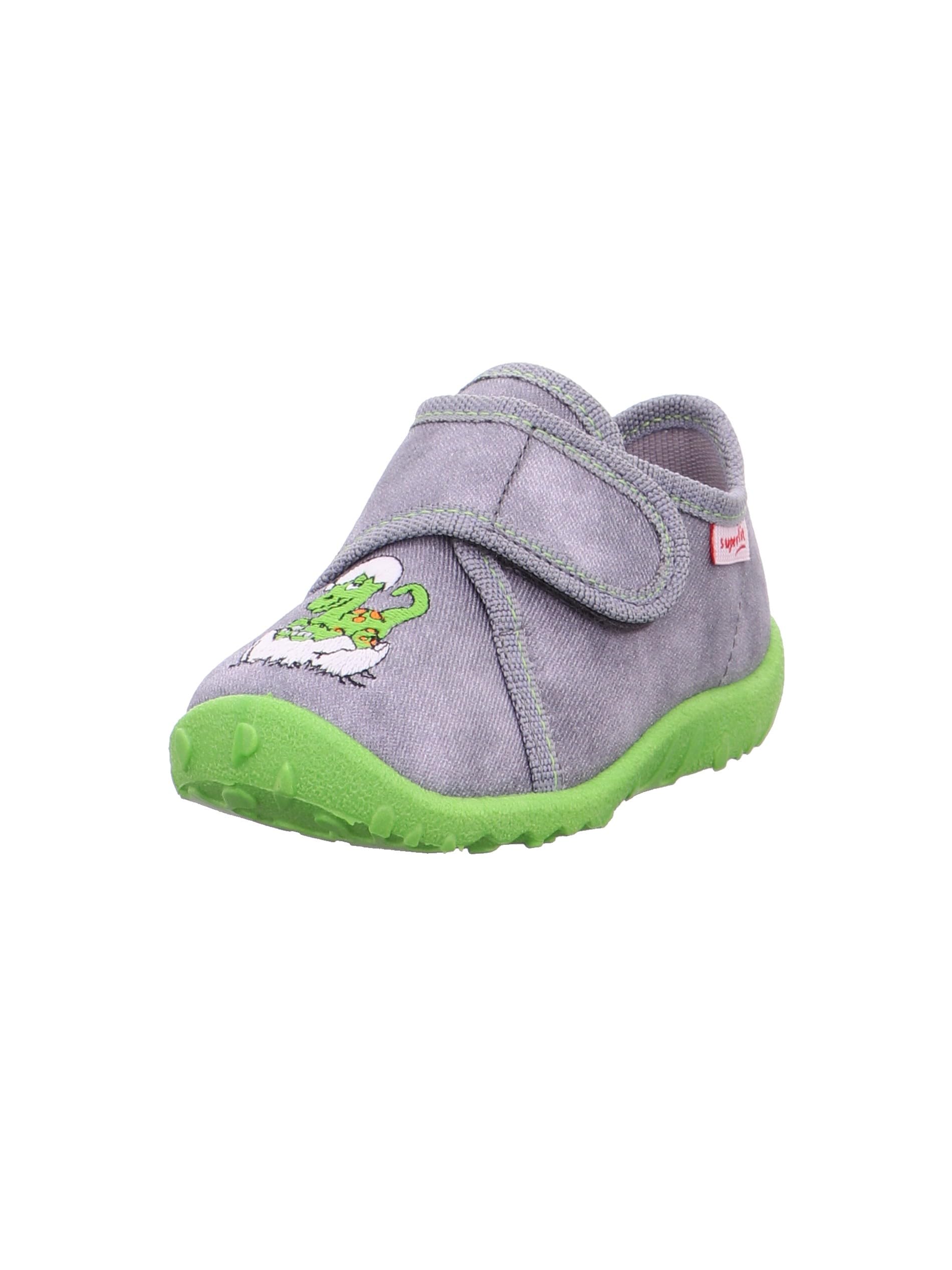 Superfit Baby Boys’ Spotty Slipper, Grey 2010, 2 UK Child
