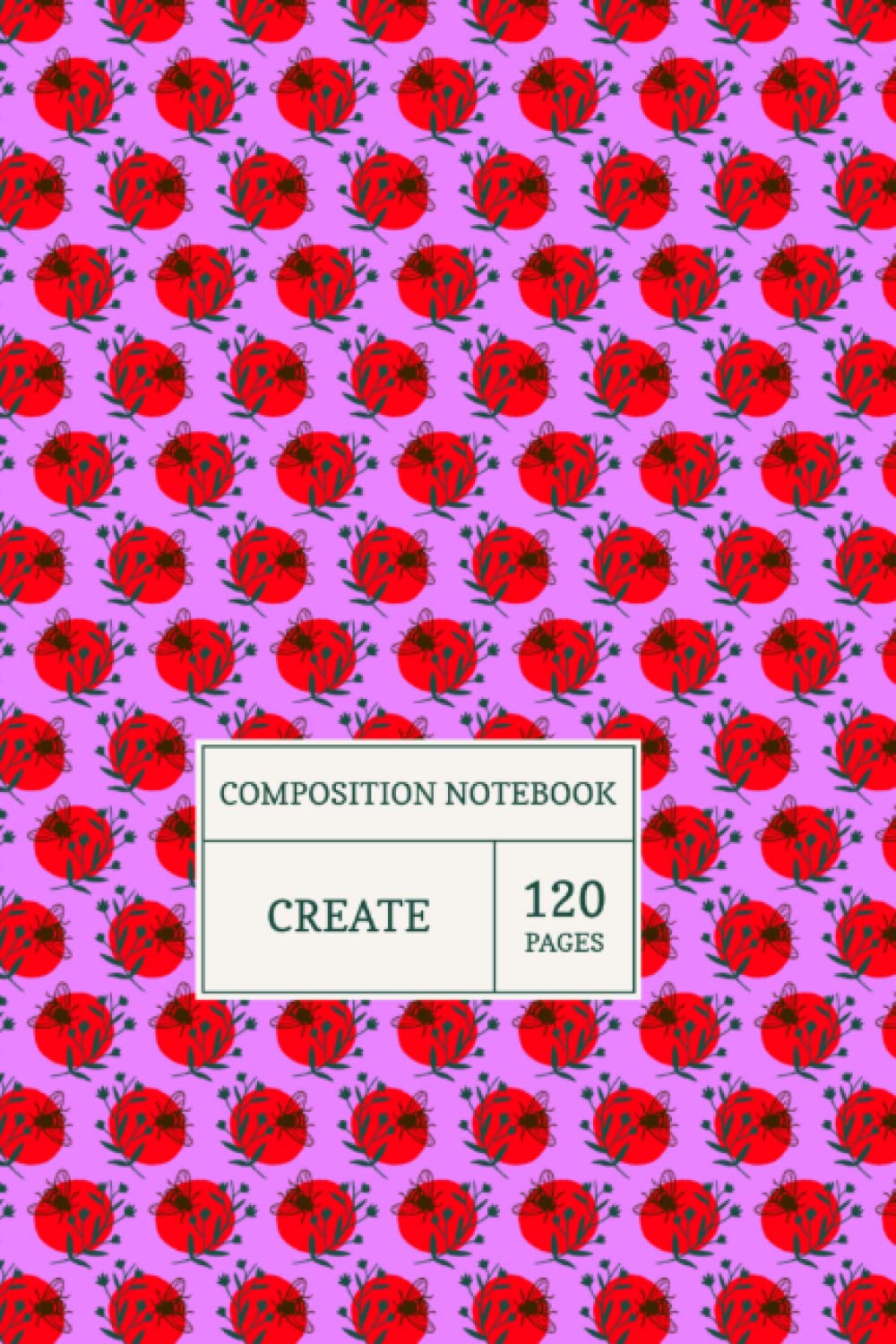 Red and pink patterns