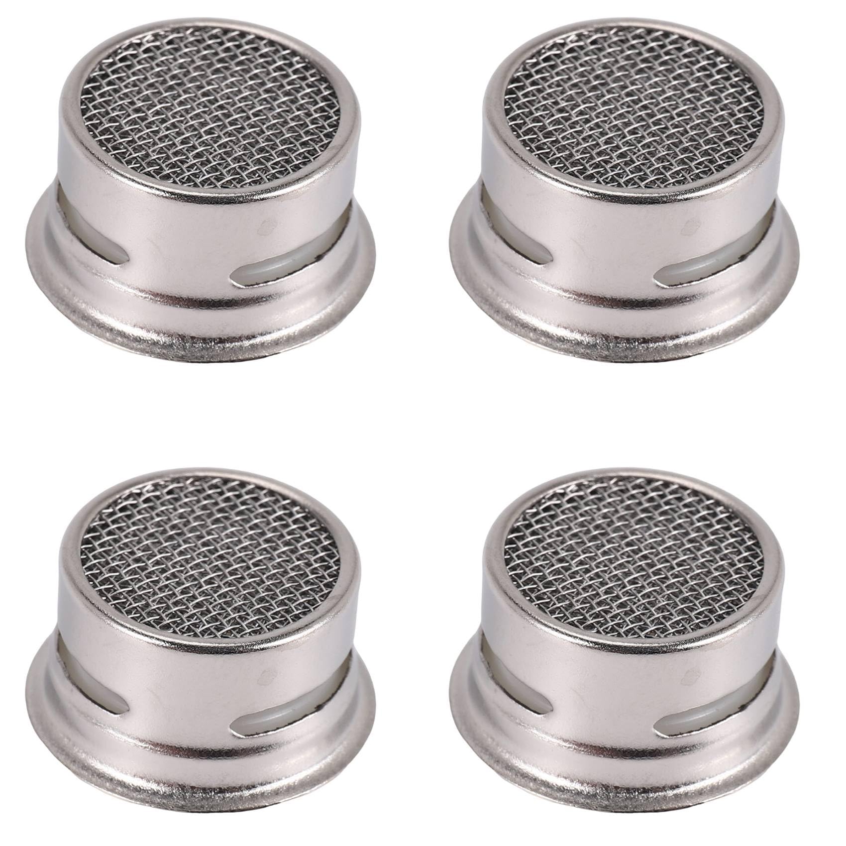 Hndhbfgrt 4X Kitchen/Bathroom Faucet Sprayer Strainer Tap Filter-White and Silver