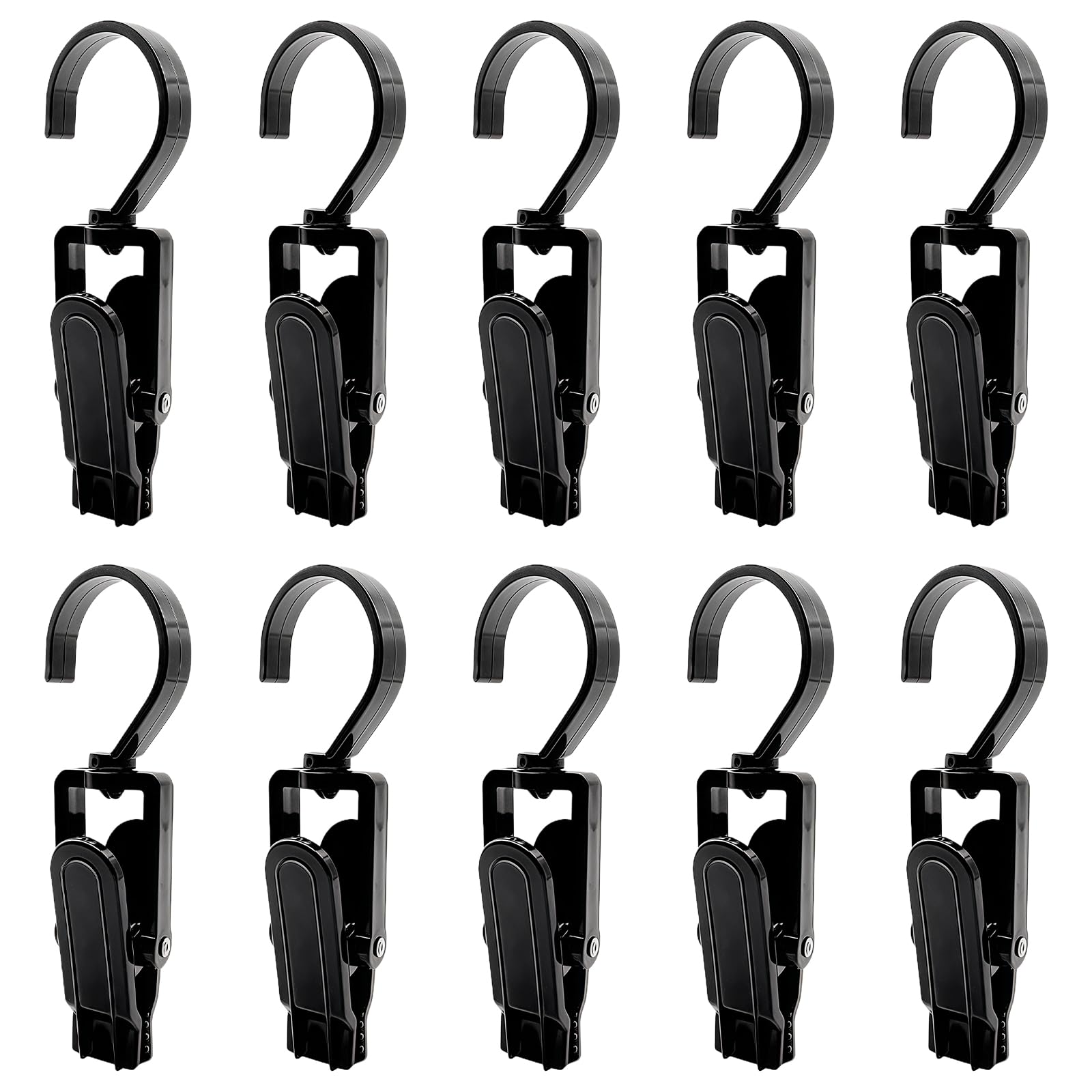 Rotating Clothes Pegs Laundry Clips with Strong Grip for Clothes Drying Home Organization Supplies Home Storage Clips