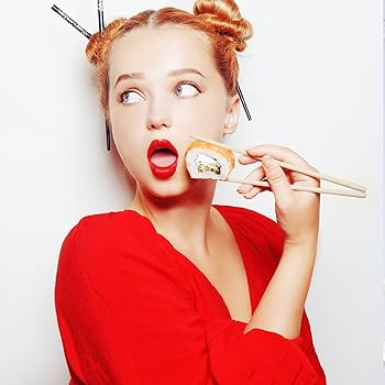 Amazon | SUPJOYES グラスファイバー製箸 5組 マルチカラー 再