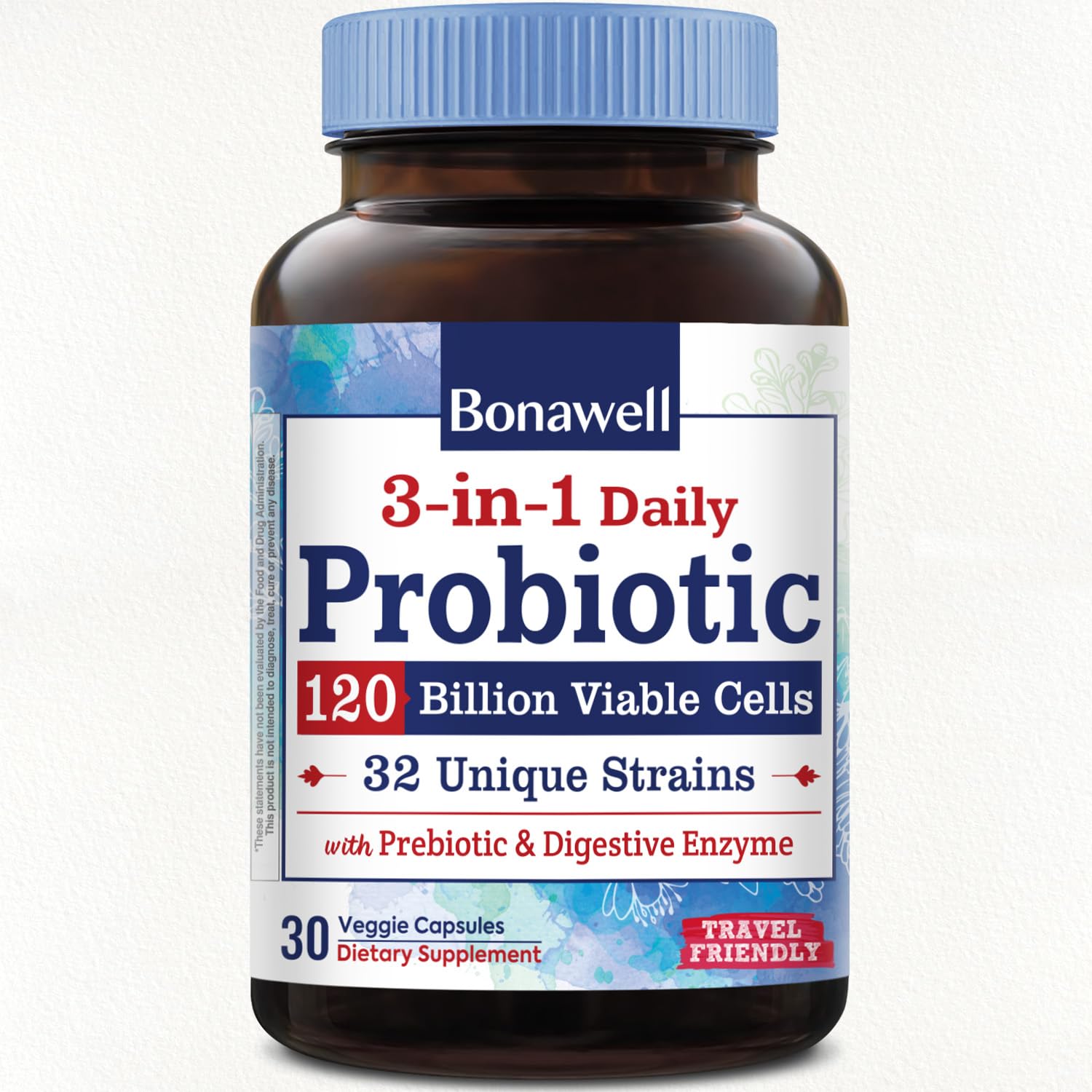Bonawell Probiotics 120 Billion CFU