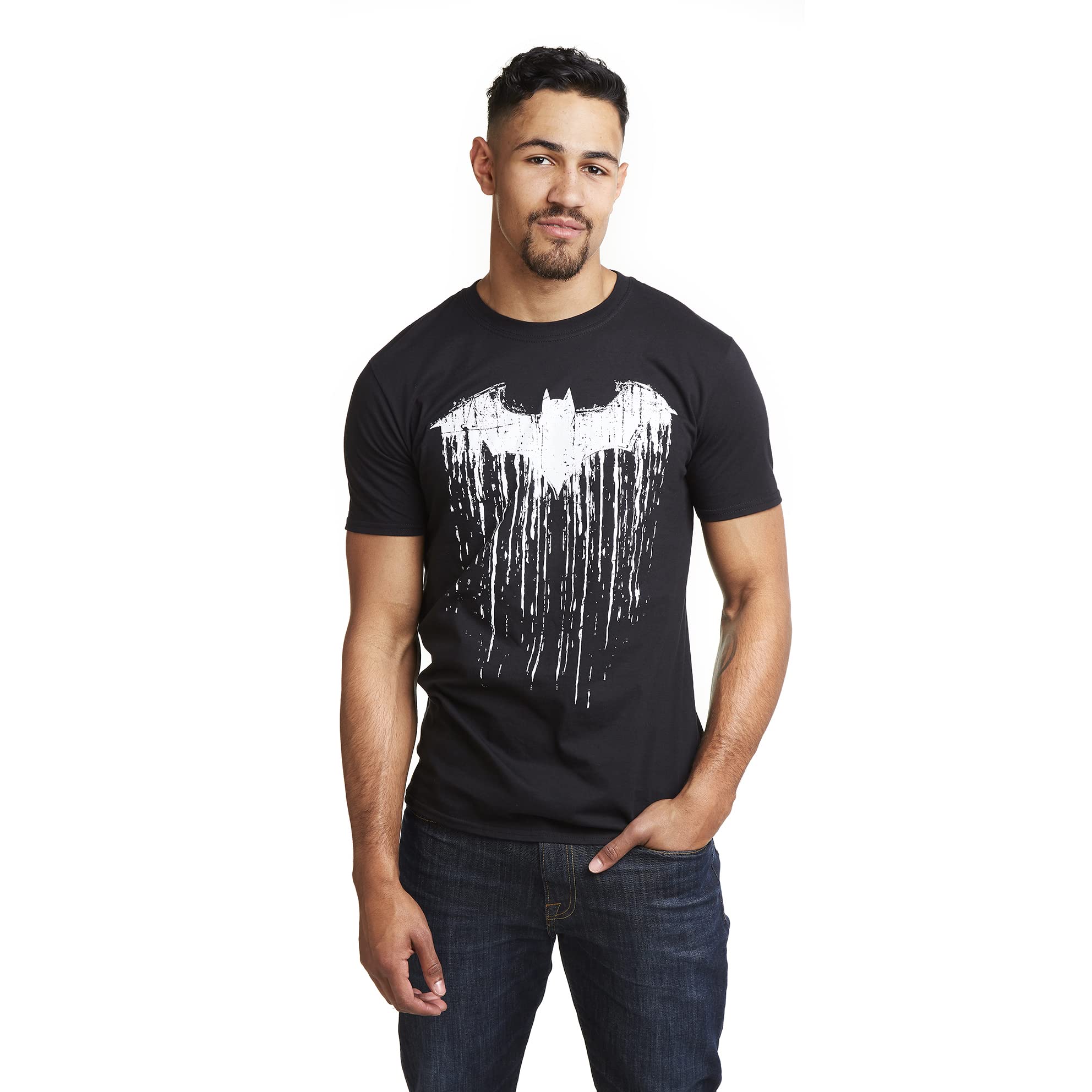 Men's Batman Paint T-Shirt