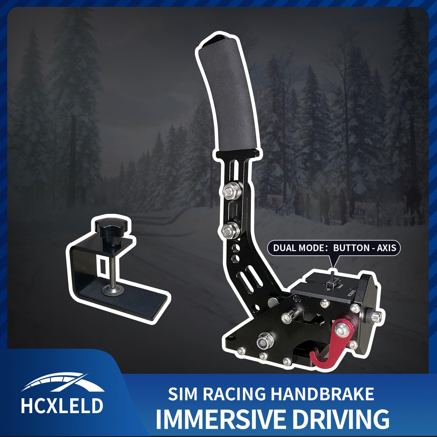 HCXLELD Sim Racing Handbrake G29 Racing Wheel for PS4 PS5 G920 Racing Wheel for XBOX Series X S