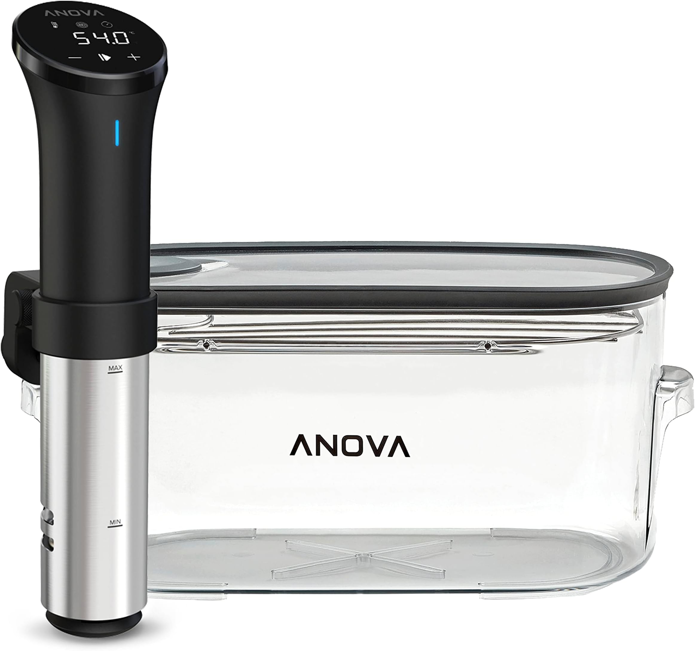 Anova Culinary Sous Vide Kit, Silver, Black, Clear, Large